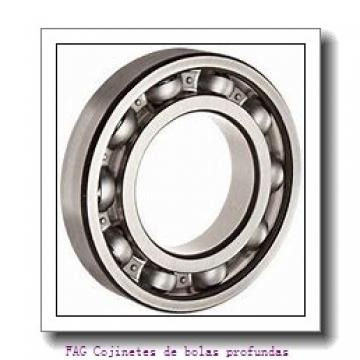 10 mm x 26 mm x 8 mm  FAG S6000-2RSR Cojinetes de bolas profundas