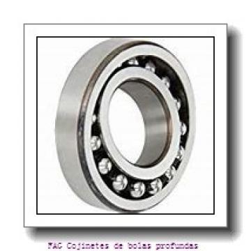 20 mm x 47 mm x 14 mm  FAG 6204-C-2Z Cojinetes de bolas profundas