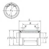 KOYO SDE16 Cojinetes Lineales