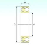 100 mm x 180 mm x 34 mm  ISB 1220 Rodamientos De Bolas Autoalineables