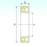 100 mm x 180 mm x 34 mm  ISB 1220 K Rodamientos De Bolas Autoalineables