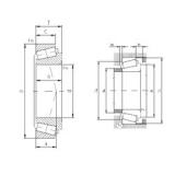 100 mm x 145 mm x 22,5 mm  ZVL T4CB100 Rodamientos De Rodillos Cónicos