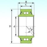 10 mm x 19 mm x 9 mm  ISB GE 10 BBL Rodamientos De Bolas Autoalineables