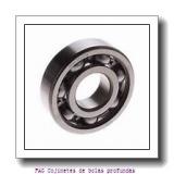 10 mm x 30 mm x 9 mm  FAG 6200 Cojinetes de bolas profundas